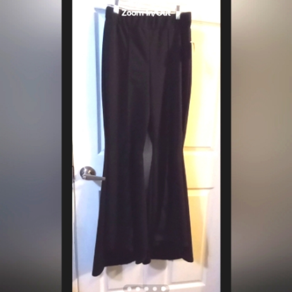 Black Flare Pants NWT